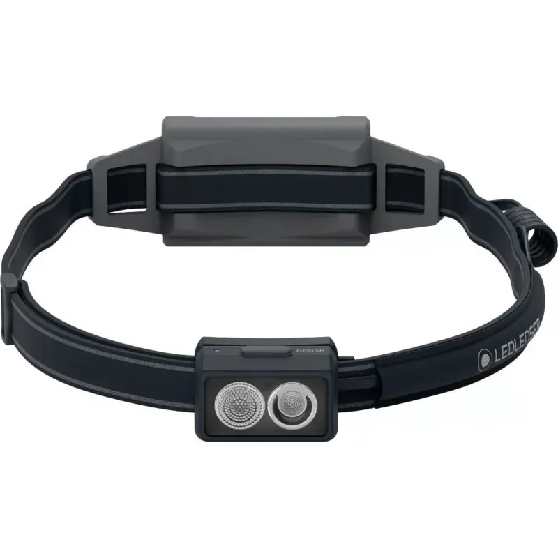 LEDLENSER NEO5R 600lm tölthető futó-fejlámpa 100m Li-ion/ Fekete/szürke Expressz szállítás