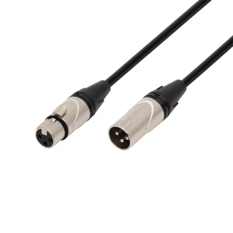Kiárusítás SAL XLR10 audio kábel, XLR dugó / XLR aljzat, 10 méter, 6mm, fém, réz vezeték