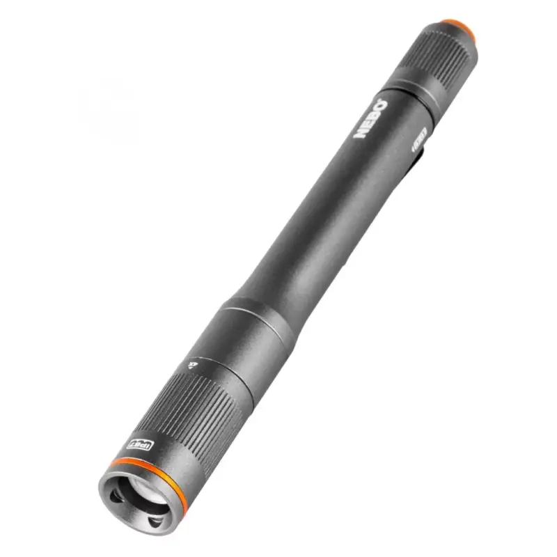 Biztonságos vásárlás NEBO NEB-POC-0007-G Columbo 150 zseblámpa, 150 lm - 45 lm, IP67, 4x zoom, acél zsebcsipesz