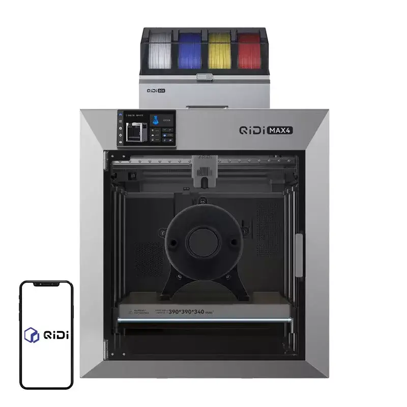 Szuper akció QIDI Max 4 Combo 3D nyomtató