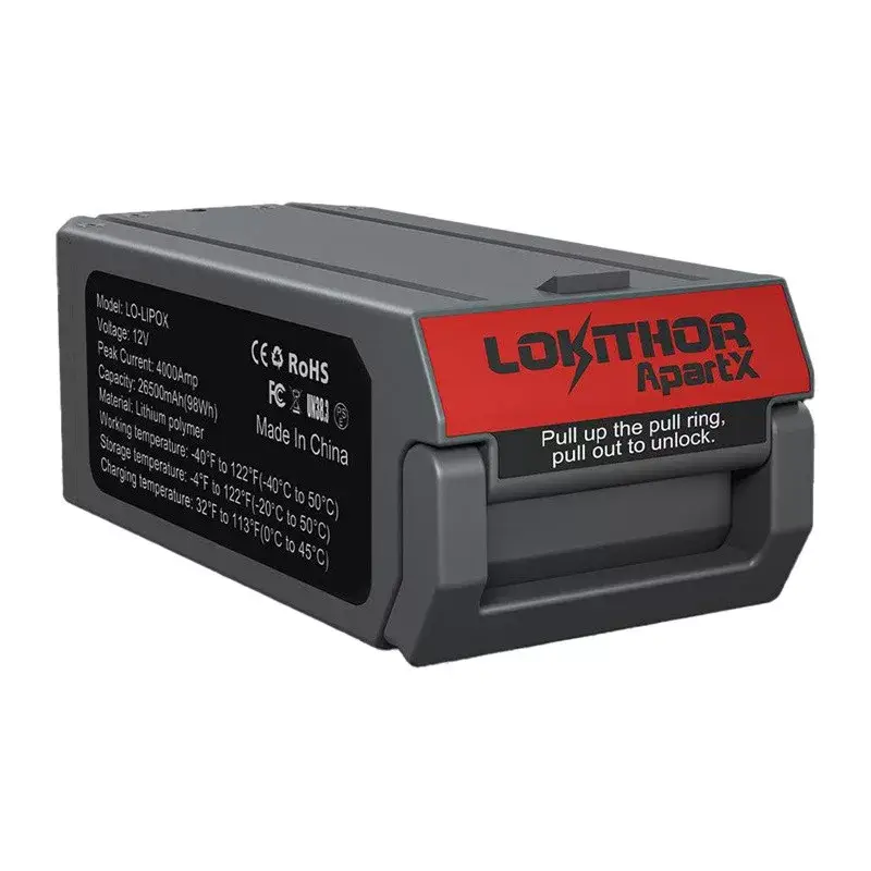 ApartX LO-LIPOX 4000 mAh-s, 98 Wh-s akkumulátor Expressz kézbesítés